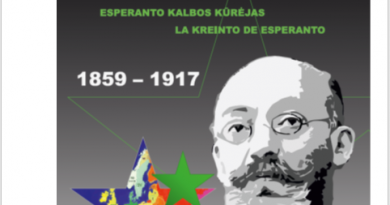 Lietuvos esperantininkų sąjungai – 100 metų Lietuvos esperantininkų sąjungai – 100 metų
