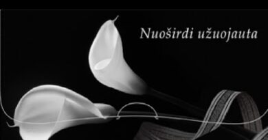 Užjaučiame Andrių ir Giedrių Jozonius Užjaučiame Andrių ir Giedrių Jozonius