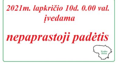 2021 m. lapkričio 10 d. 00 valandų 00 minučių įvedama nepaprastoji padėtis 2021 m. lapkričio 10 d. 00 valandų 00 minučių įvedama nepaprastoji padėtis
