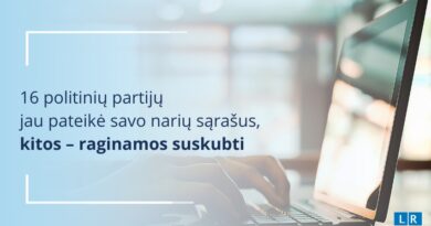 Politinės partijos raginamos pateikti savo narių sąrašus iki spalio 1 d. Politinės partijos raginamos pateikti savo narių sąrašus iki spalio 1 d.