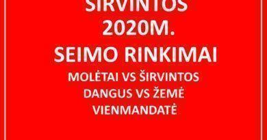 2020m. Seimo rinkimai. Molėtų – Širvintų vienmandatė. Apžvalga 2020m. Seimo rinkimai. Molėtų – Širvintų vienmandatė. Apžvalga