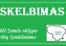 INFORMACIJA APIE NUMATOMUS ŽEMĖS SKLYPO KADASTRINIUS MATAVIMUS