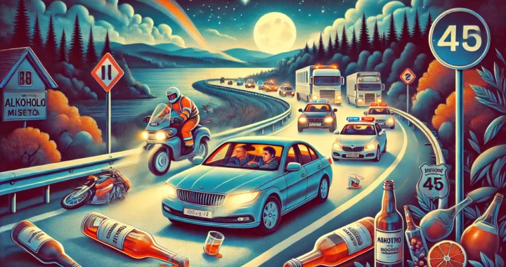 Dar vienas neblaivus vairuotojas: šį kartą – Juozapavos k.