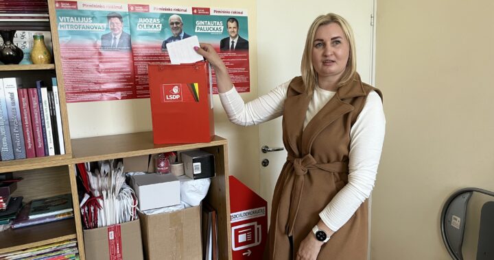 Širvintų socialdemokratai renka partijos pirmininką