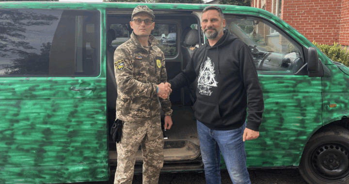 Širvintiškiai perdavė paramą Ukrainos kariams