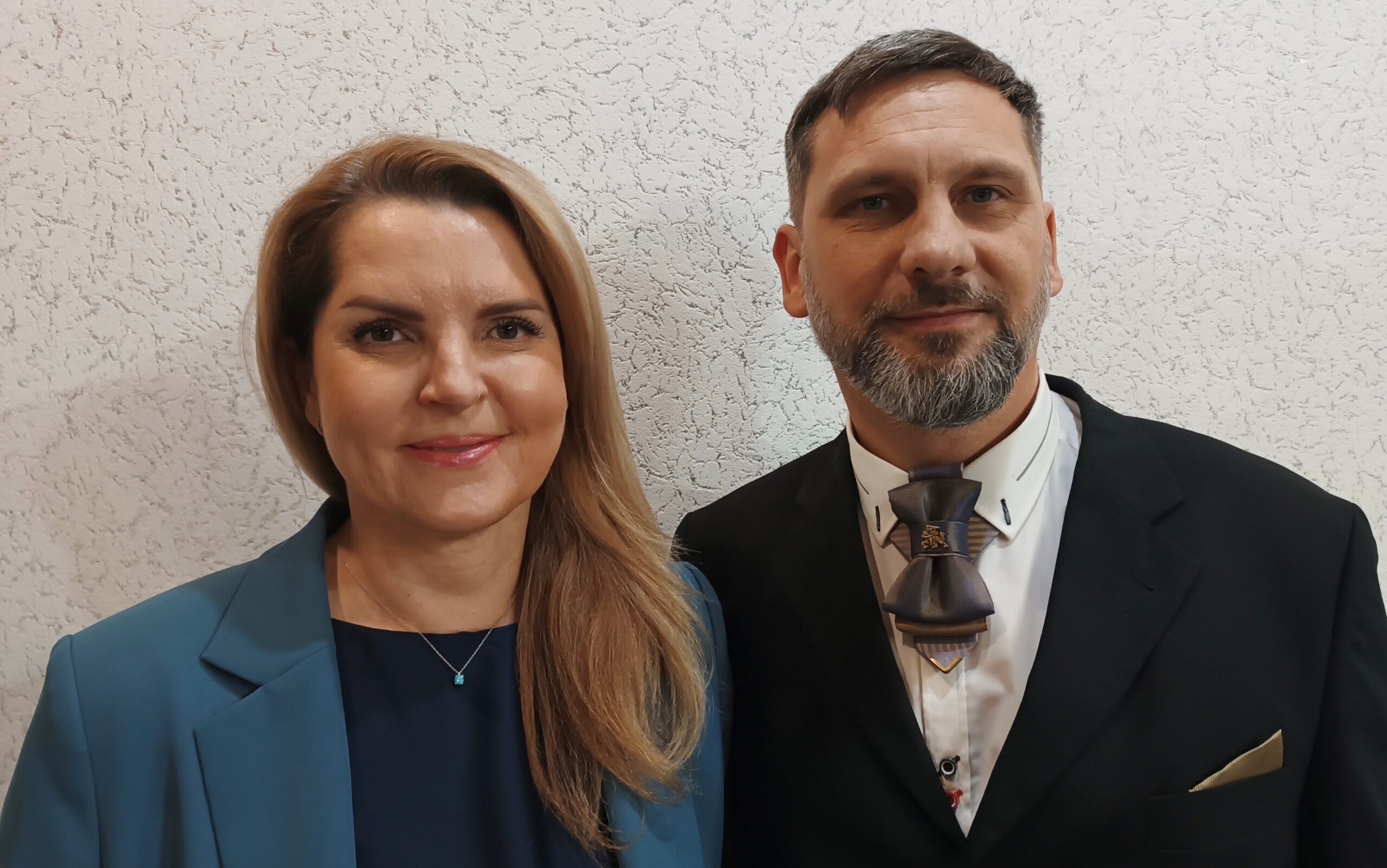 Anna Kuznecovienė ir Saulius Voveris