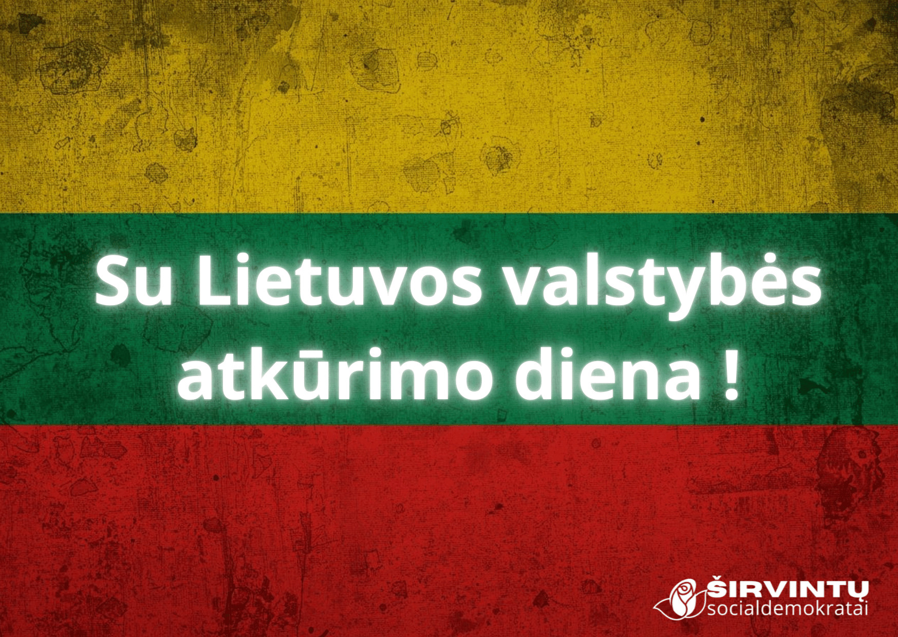 Su Nepriklausomybės diena!