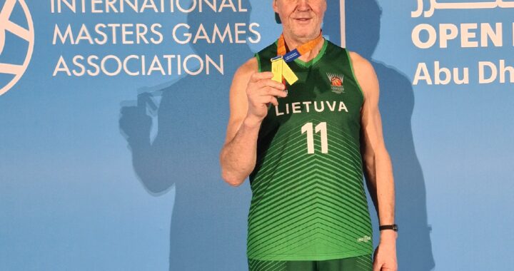 Širvintiškis Vladas Lukša – veteranų olimpiados čempionas!