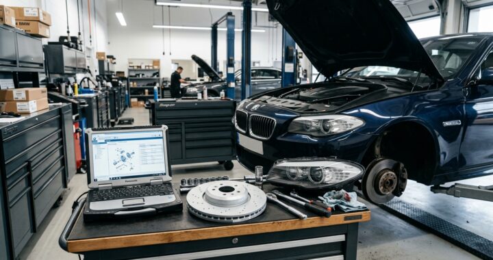 BMW F10 dalys internetu: į ką atkreipti dėmesį?