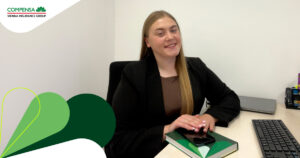 Draudimo ekspertė Karolina naujajame „Compensa Vienna Insurance Group“ padalinyje Širvintose