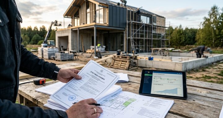 Nuo statybos leidimo iki 100 % baigtumo: kokį kelią turi nueiti statomas namas?